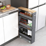 Dionna Wood Kitchen Cart