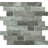 Montessa Metro Hera Interlocking 12 in. x 12 in. Glossy Glass Mosaic Floor and Wall Tile