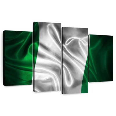 Borges Vignette Nigeria Flag