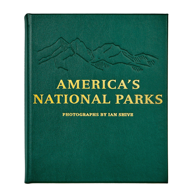 America's National Parks Leather Bound Book