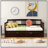 Twin Size Daybed Wood Bed With Twin Trundle, Solid Pine Construction, Space-Saving And Multi-Functional Design For Modern Homes-773274108