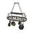 Steel Handcrafted Oval Hanging Pot Rack