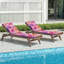 Coussin de patio d'extérieur 3 po Peenoke
