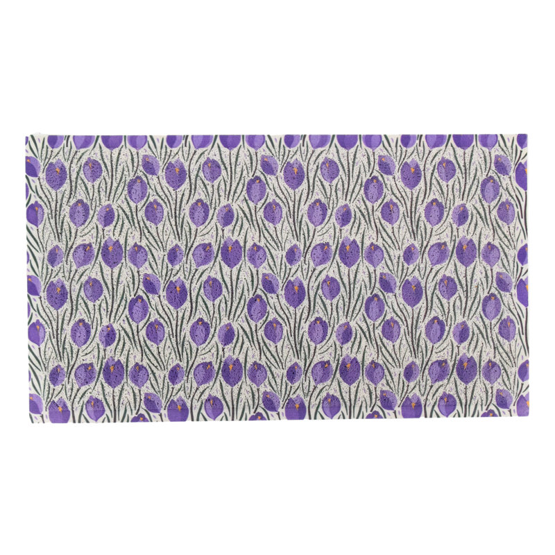Moulka Non-Slip Floral Doormat