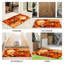 Tapis de porte antidérapant intérieur/extérieur, 61 x 91 cm, motif football Spice Latte-366887048-366887050