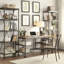 Bureau d'écriture 1pc avec 4 tablettes sur roulettes Modern