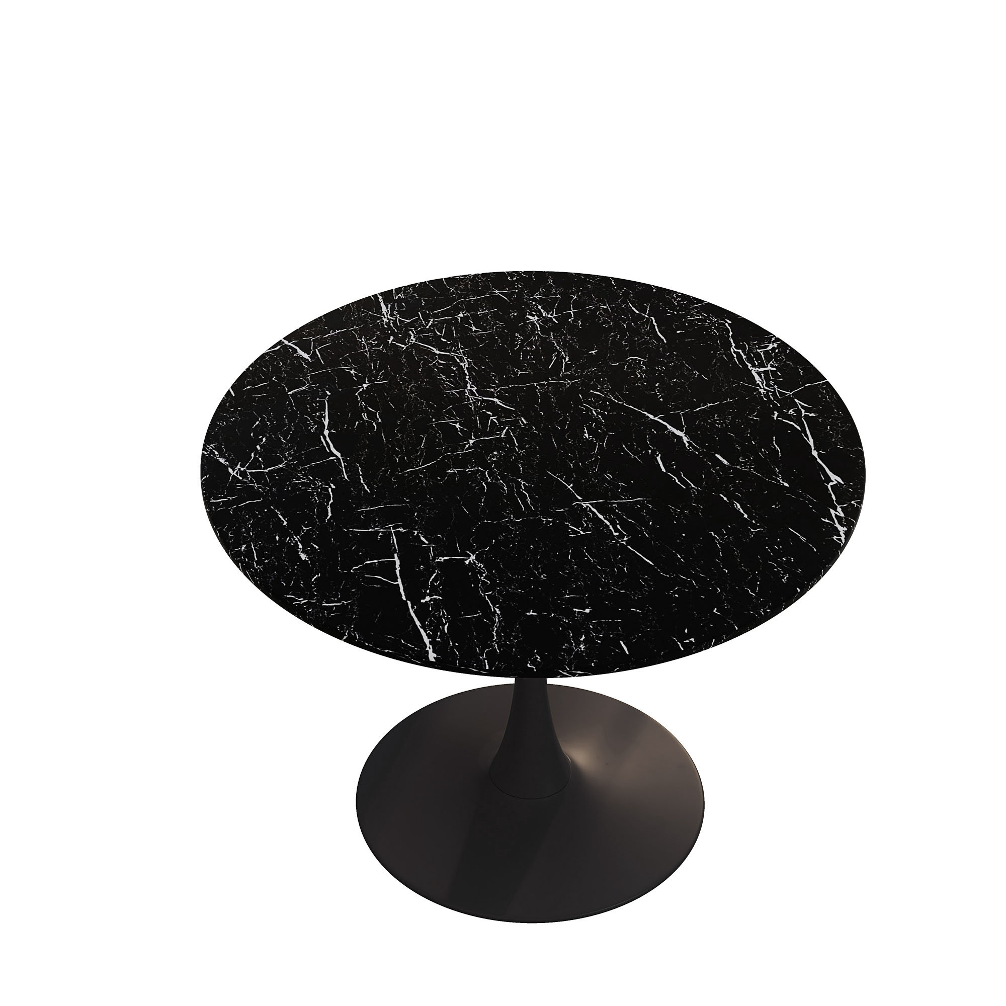 Corrigan Studio® Iviana Black Living Room Table, Modern Coffee Table ...
