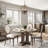 Huitt 4 - Light Candle Style Modern Farmhouse Dining Room Chandelier