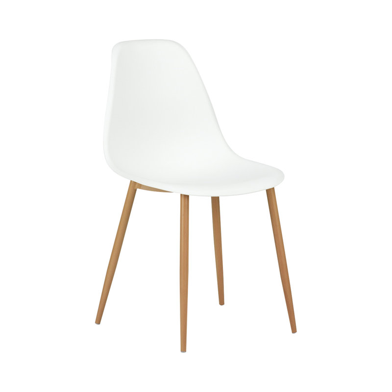 Toothman 45cm H Side Chair, White