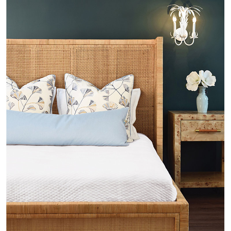 Dolly Wingback Bed, Queen