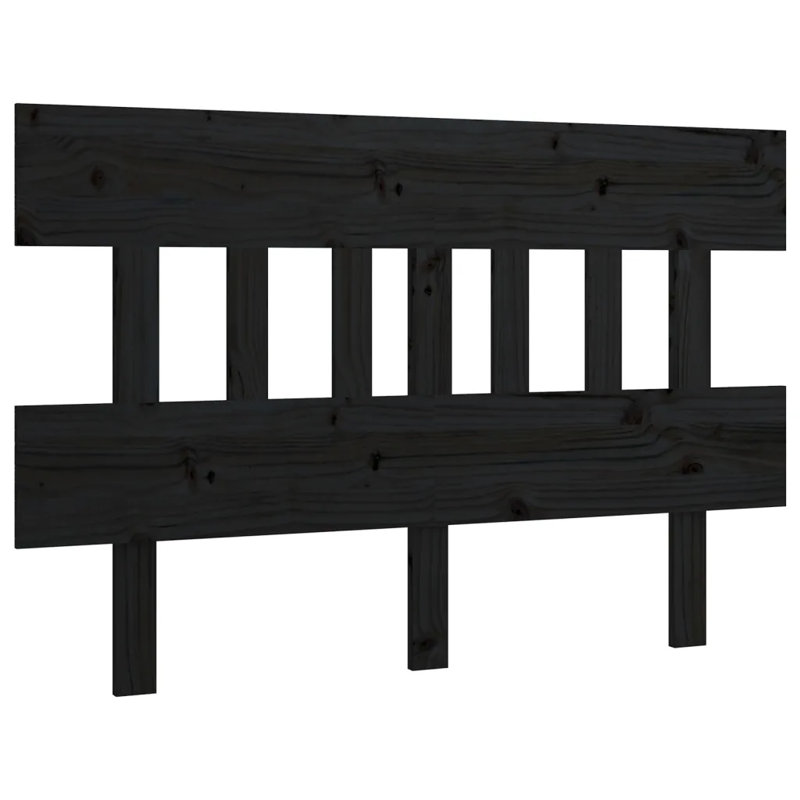 Jasee Solid Wood Headboard, Grey, 123.5 x 81 cm