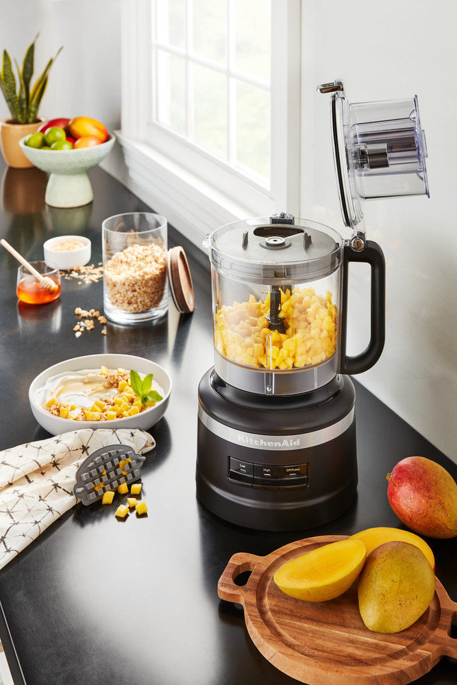 Kitchenaid, 3.1l Compact Food Processor. Chop, Shred, Slice, Dice Knead, Mix And Purée