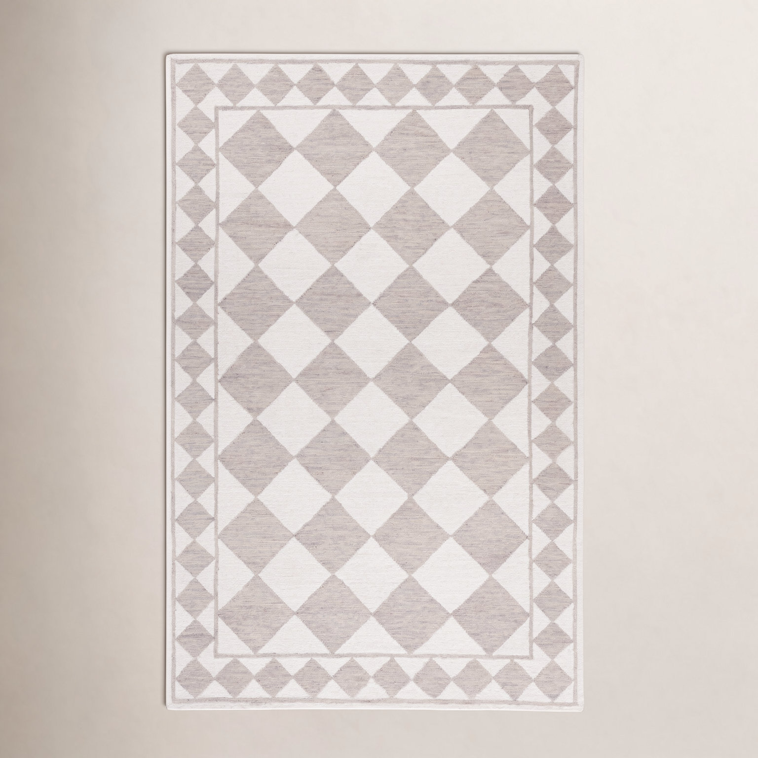 Claude Hand-Woven Geometric Rug, Rectangle 8' x 10'