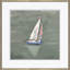 White Sloop Giclee Print by Dana Gibson