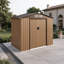 7ft X 4ft Lockable Metal Garden Storage Shed With Foundation & Ventilation – Weather-resistant Outdoor Tool Storage With Double Doors-127349495