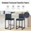 Ensemble de 2 tabourets de bar Smart Chenille-114950025