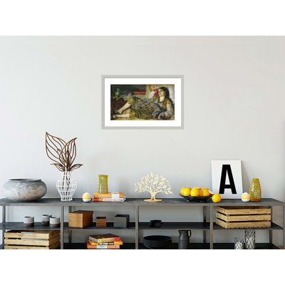 OdalisquePierre-Auguste Renoir - Impression giclée sur cadre