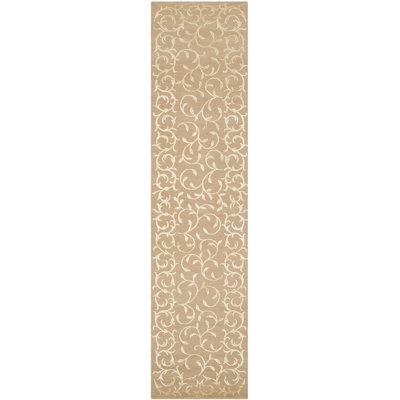 Tapis Sadeem en soie et laine nouÃ© Ã  la main