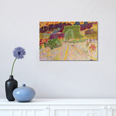 View From The Artist'S Studio, Le Cannet, 1945 by Pierre Bonnard - Wrapped Canvas Print