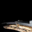 Glissade Steel LED Armed Sconce-1074523562