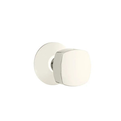 Emtek Privacy Interior Mortise Set w/ Modern Rosette & Freestone Knob (LH)