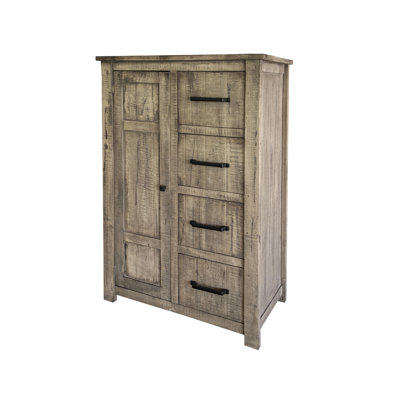 Commode 4 tiroirs 1 porte Cozumel