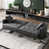 Tissu gris foncé est en rupture de stock