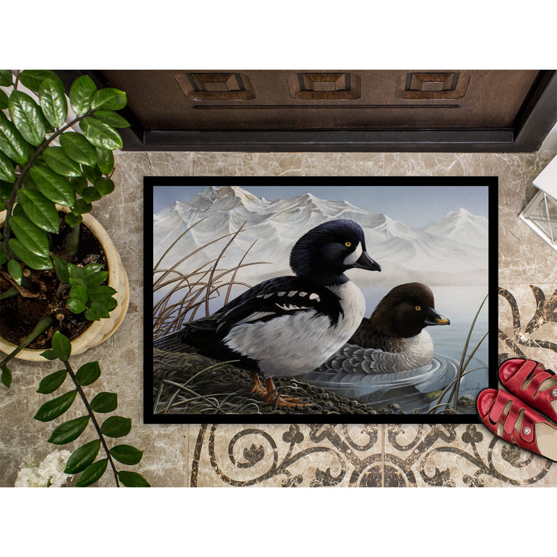 Paillasson Goldeneye Ducks in the Water, Rectangle 2 pi x 3 pi