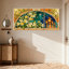 «Fantasy & Sci-Fi Floral Stars Fire», ensemble de 3 impressions sur toile
