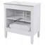 Meuble-lavabo blanc 30 po sans assemblage