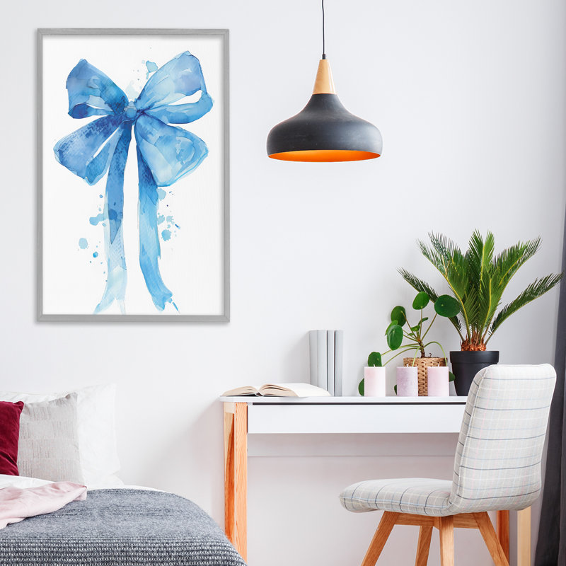 Illustration de l'arc de cloche bleue, estampe numérique, design par LSR Design Studio, Estampe numérique Farmhouse