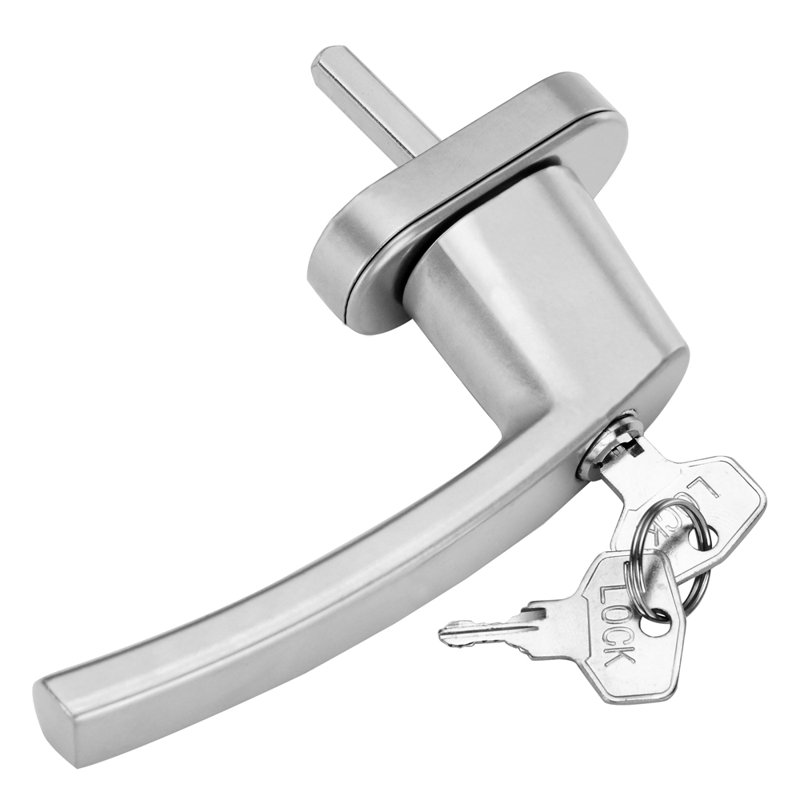 Euan Window Handle Set, Silver