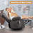 Betzabe 37.4" W Massage Heater Recliner, 360° Swivel, 30° Rocker, Cup Holders, USB Port-535146692