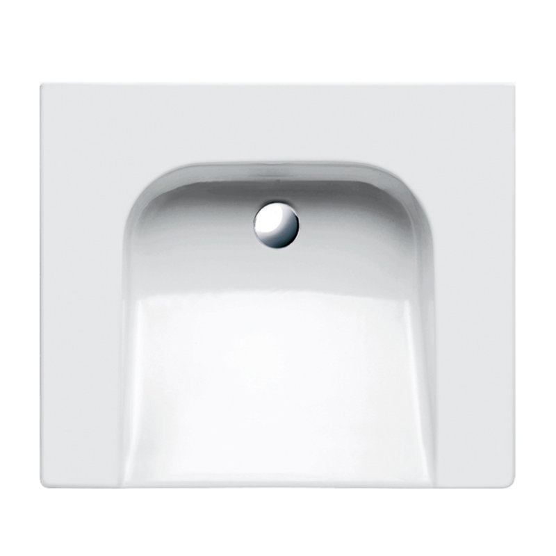 Verso 27.56'' L Bathroom Sink, 0-Hole