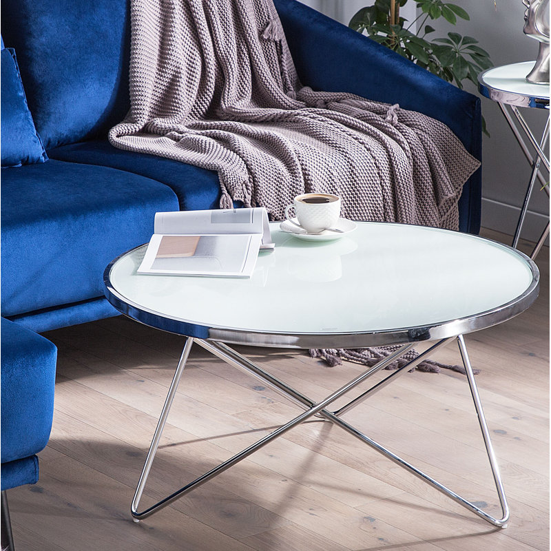Abygayle Cross Legs Coffee Table