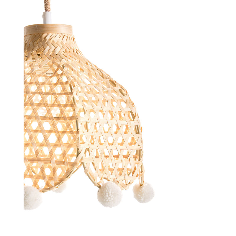 1 - Light Matte Drum Pendant