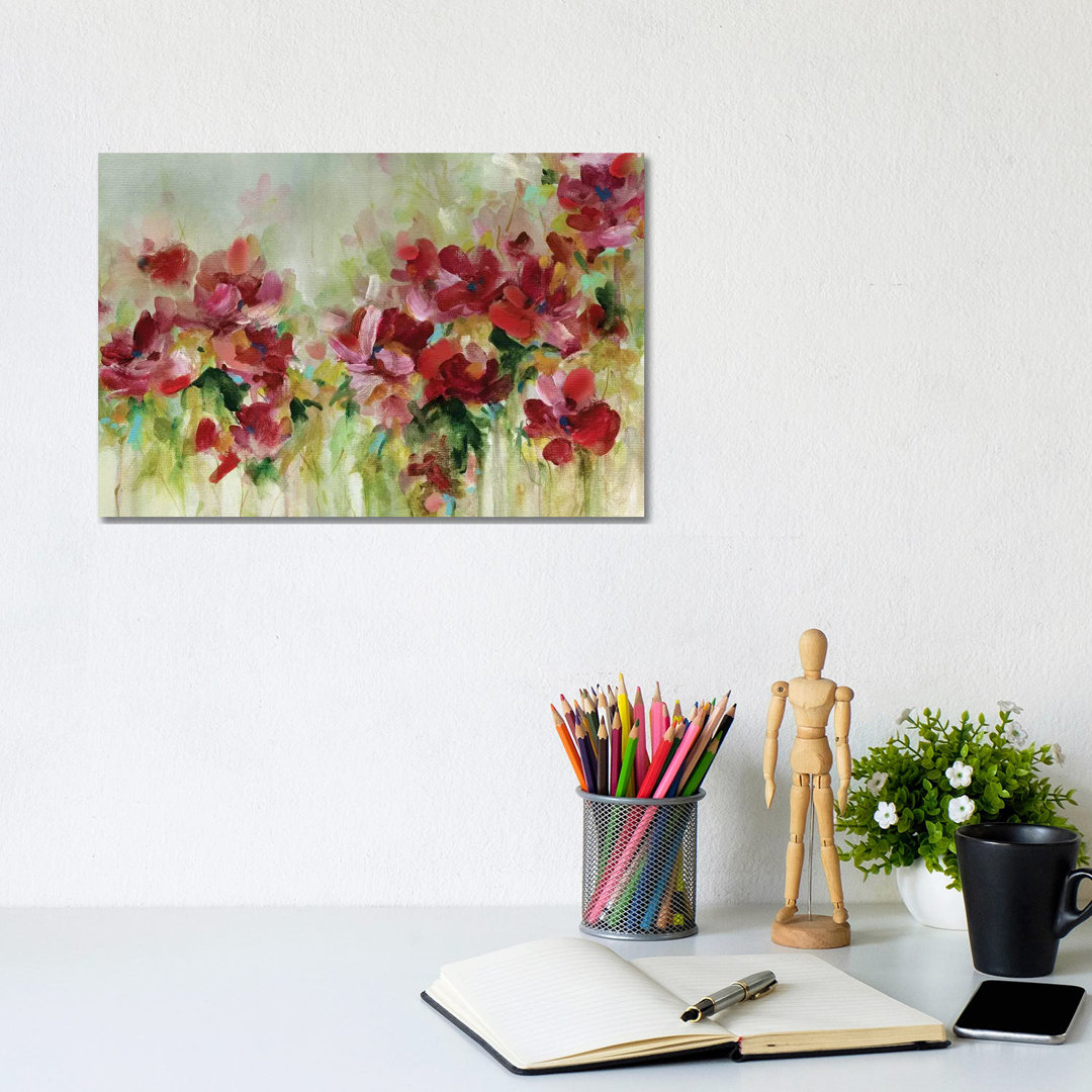 Playful Garden by Carol Robinson - Painting on Canvas