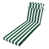 Green White Striped