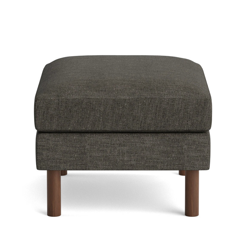 Laguna Ottoman, Performance Weave - Onyx