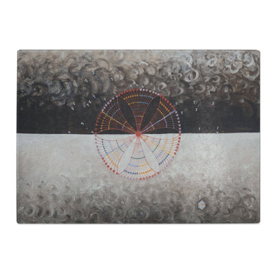 The Swan No.10 by Hilma Af Klint Chopping Board