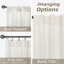 Paire de rideaux semi-transparents avec passe-tringle Janie-1514329347-1514329351