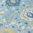 Ilyara Blue Washable Indoor-Outdoor Rug - -1744115256