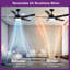 Ventilateur de plafond 5 lumières Modern-92476305