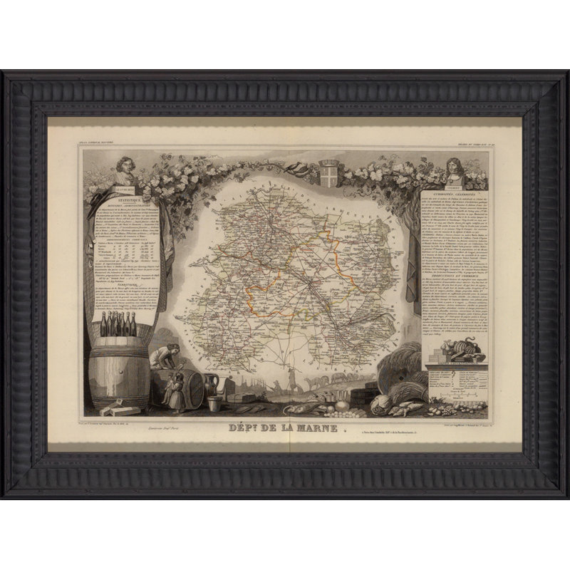 Wine Regions Of France V Print