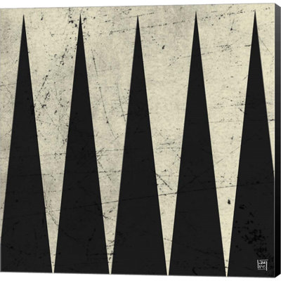 «Backgammon Antique» par Aubree Perrenoud, impression sur toile tendue