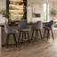 Tabouret de comptoir pivotant 29,5 po
