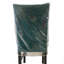 Housses de chaise de salle à manger en plastique avec dossiers, housse de protection de siège en PVC transparent imperméable