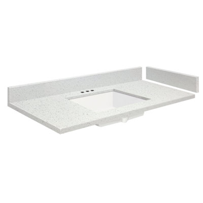 Dessus de salle de bain simple 25 po meuble-lavabo Vision