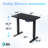AI-Powered Electric Standing Desk With Smart App, Adjustable Height, 6 Memory Settings, Compatible With Alexa & Google, 32/48/55 Inch Ergonomic Sit-Stand Desk, Black Or Light Walnut-198488880