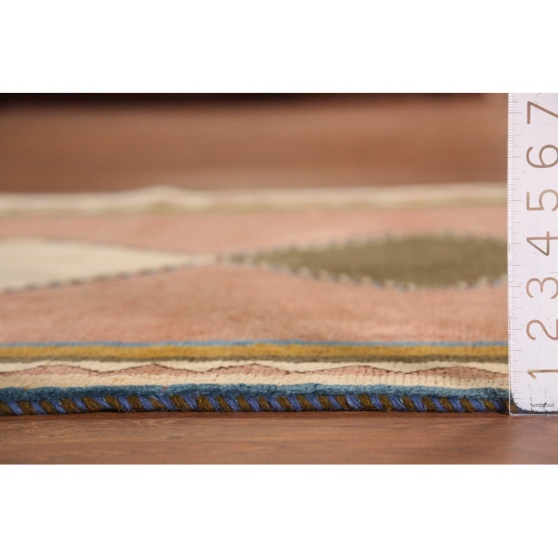 Tapis de style géométrique en laine Gabbeh